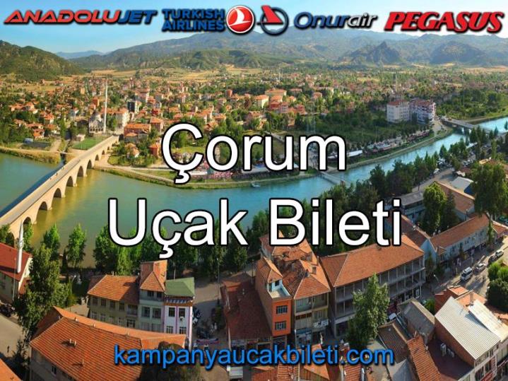 Çorum Uçak Bileti