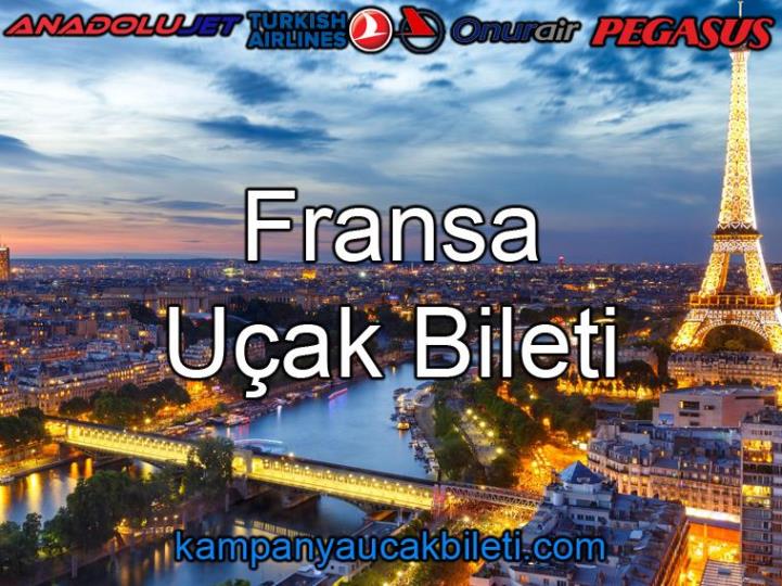 Fransa Uçak Bileti 